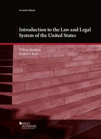 Cover image for Introduction to the Law and Legal System of the United States