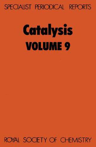 Cover image for Catalysis: Volume 9