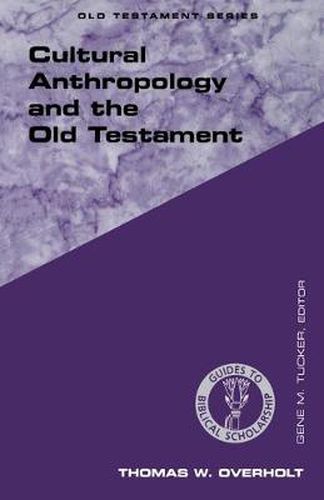 Cover image for Cultural Anthropology and the Old Testament