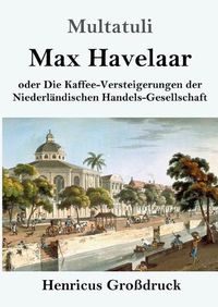 Cover image for Max Havelaar (Grossdruck): oder Die Kaffee-Versteigerungen der Niederlandischen Handels-Gesellschaft