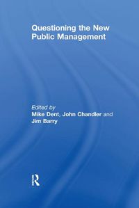 Cover image for Questioning the New Public Management