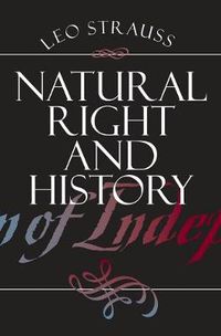 Cover image for Natural Right and History
