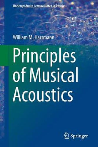 Cover image for Principles of Musical Acoustics