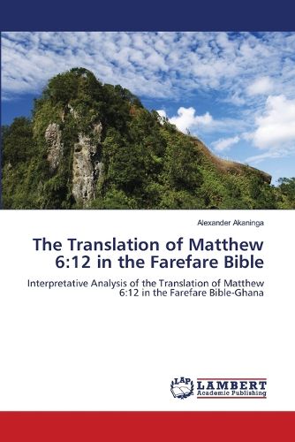 Cover image for The Translation of Matthew 6