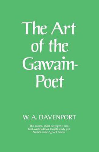 Cover image for The Art of the Gawain Poet