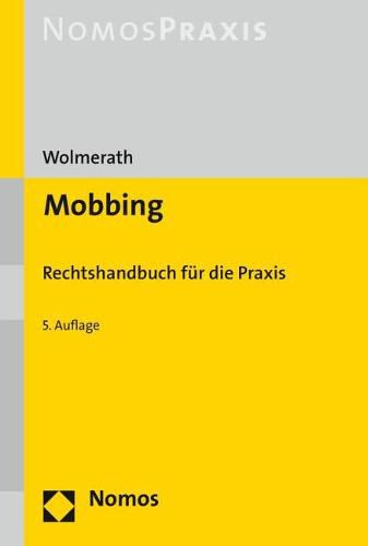 Cover image for Mobbing: Rechtshandbuch Fur Die Praxis