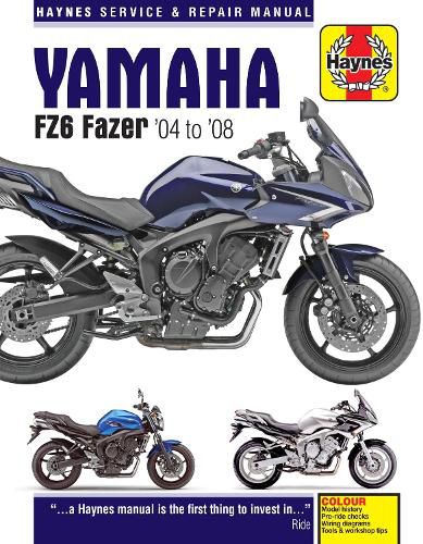 Cover image for Yamaha FZ6 Fazer(04-08): 04-08