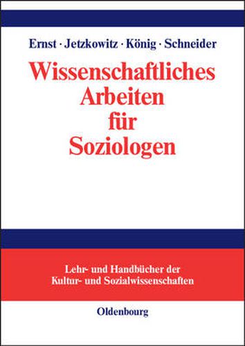 Wissenschaftliches Arbeiten Fur Soziologen