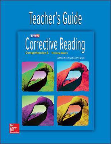 Cover image for Corrective Reading Comprehension Level A, Teacher Guide