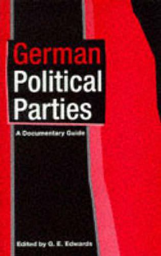 Cover image for German Political Parties: A Documentary Guide