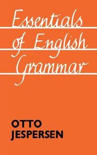 Cover image for Essentials of English Grammar: 25th impression, 1987