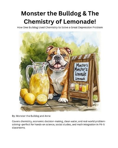 Cover image for Monster the Bulldog and The Chemistry of Lemonade! A fizzy tale of sugar, science, and sticky paws.