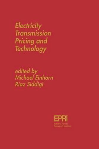Cover image for Electricity Transmission Pricing and Technology