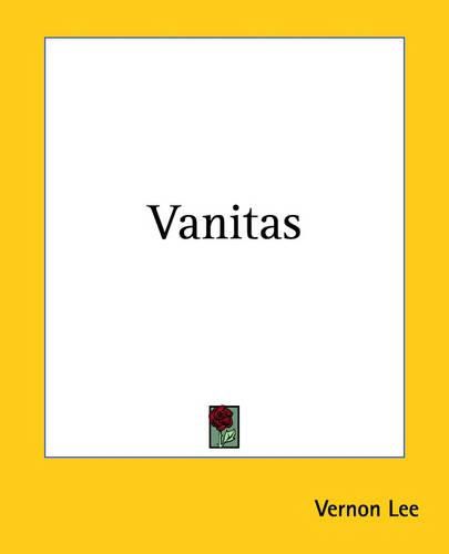 Cover image for Vanitas