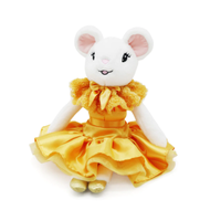 Cover image for Claris Tres Chic Tangerine Large Plush Toy