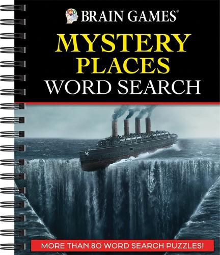 Cover image for Brain Games - Mystery Places Word Search