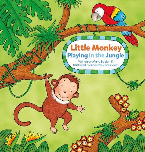 Cover image for Little Monkey. Playing in the Jungle