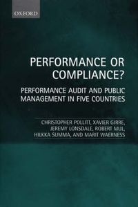 Cover image for Performance or Compliance?: Performance Audit and Public Management in Five Countries