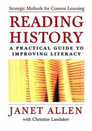 Cover image for Reading History: A Practical Guide to Improving Literacy