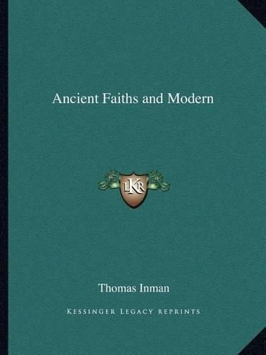 Ancient Faiths and Modern