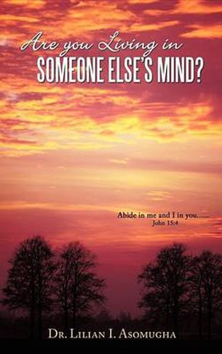 Cover image for Are You Living in Someone Else's Mind?