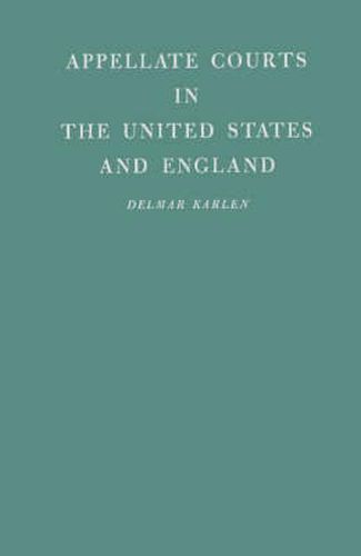 Cover image for Appellate Courts in the United States and England