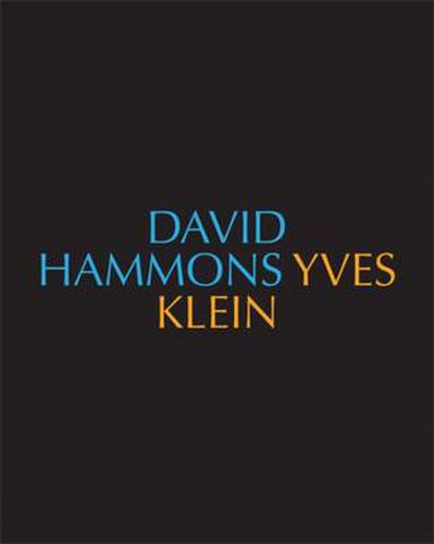 Cover image for David Hammons/Yves Klein Yves Klein/David Hammons