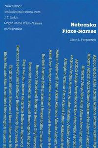 Cover image for Nebraska Place-Names