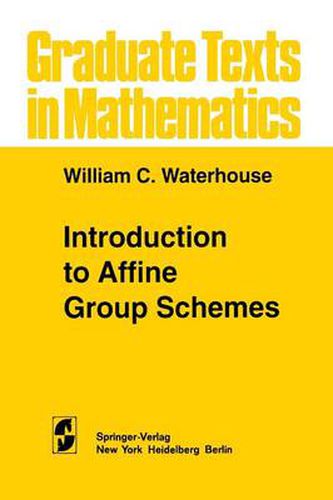Cover image for Introduction to Affine Group Schemes