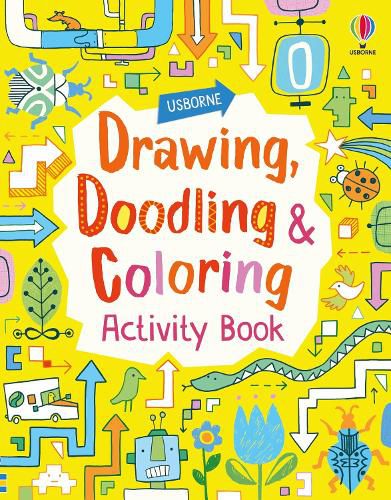 Cover image for Drawing, Doodling and Coloring Activity Book