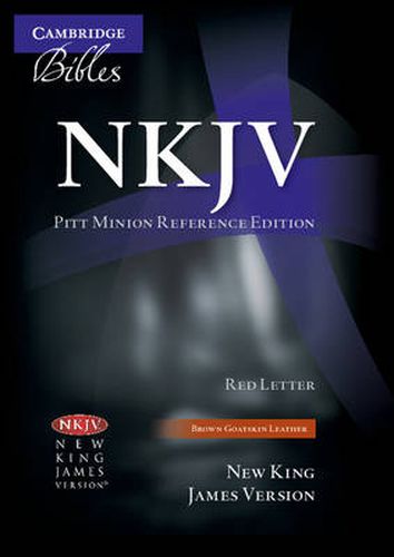 Cover image for NKJV Pitt Minion Reference Bible, Brown Goatskin Leather, Red-letter Text, NK446XR