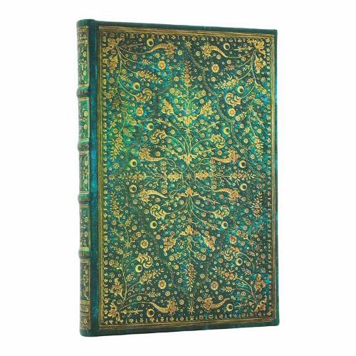Cover image for Emerald Flower (Nature's Grace) Mini Lined Hardcover Journal (Elastic Band Closure)