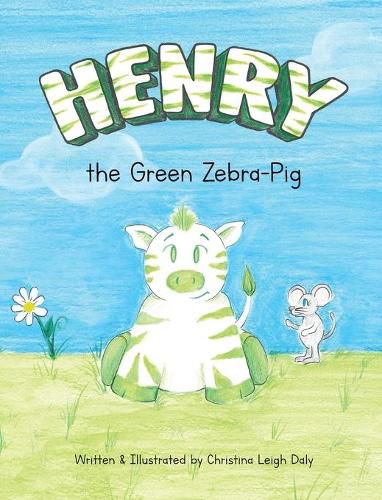 Henry the Green Zebra-Pig