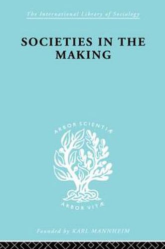 Cover image for Societies In Making     Ils 89