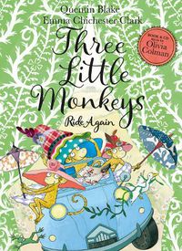 Cover image for Three Little Monkeys Ride Again: Book & CD