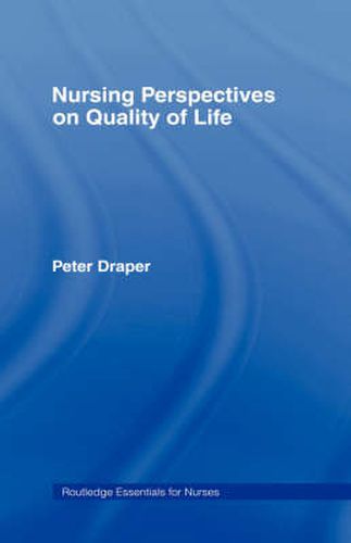 Cover image for Nursing Perspectives on Quality of Life