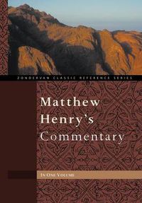 Cover image for Matthew Henry's Commentary