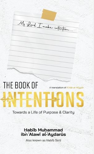 Cover image for The Book of Intentions (HB)