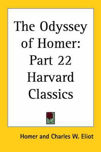 Cover image for The Odyssey of Homer: Vol. 22 Harvard Classics (1909)