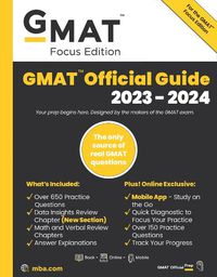 Cover image for GMAT Official Guide 2024: Book + Online Question B ank