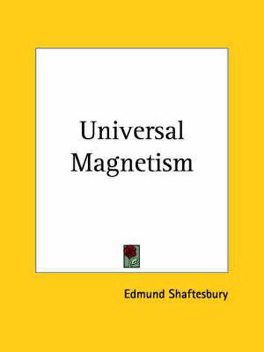 Cover image for Universal Magnetism