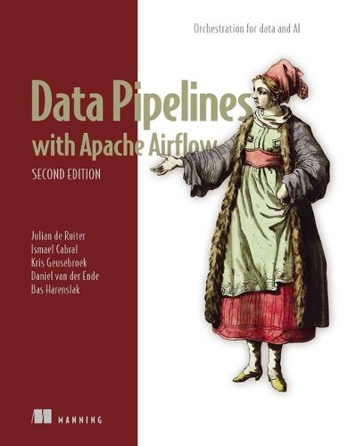 Cover image for Data Pipelines with Apache Airflow, Second Edition