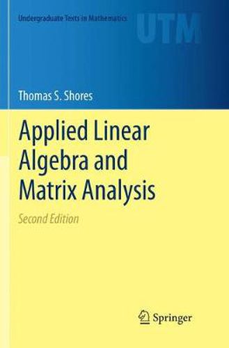 Cover image for Applied Linear Algebra and Matrix Analysis