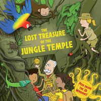 Cover image for The Lost Treasure of the Jungle Temple: Peek Inside the 3D Windows!