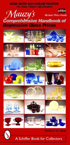 Cover image for Mauzy's Comprehensive Handbook of Depression Glass Prices