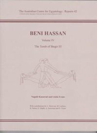 Cover image for Beni Hassan Volume lV: The Tomb of Baqet lll