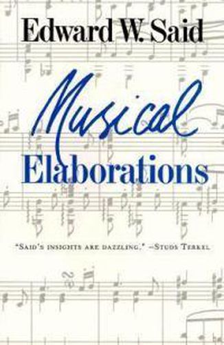 Cover image for Musical Elaborations