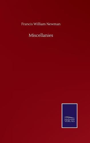 Cover image for Miscellanies