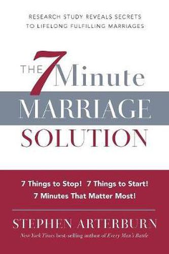 Cover image for ITPE: The 7 Minute Marriage Solution: 7 Things to Start! 7 Things to Stop! 7