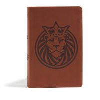 Cover image for CSB Kids Bible, Lion LeatherTouch